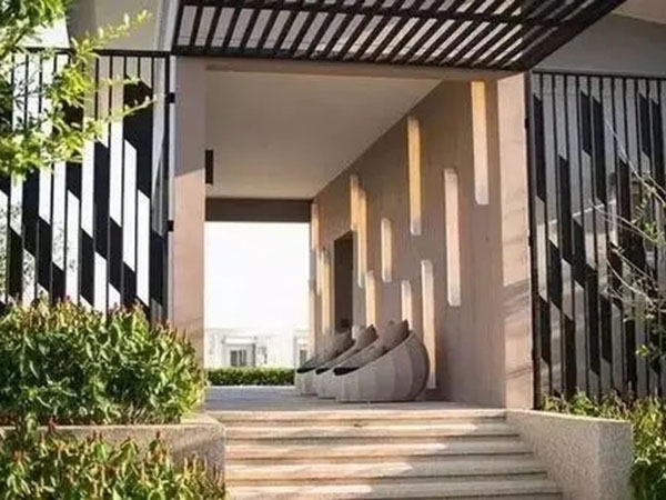 耐候鋼廊架 (2)